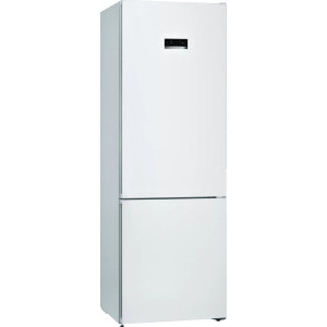 Combina frigorifica Bosch KGN49XWEA, 438 L, NoFrost, Clasa E, 203 cm, Alb