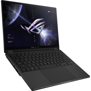 ASUS Gaming 13.4'' ROG Flow X13 GV302XV, QHD+ 165Hz Touch, Procesor AMD Ryzen™ 9 7940HS (16M Cache, up to 5.2 GHz), 16GB DDR5, 1TB SSD, GeForce RTX 4060 8GB, Win 11 Pro, Off Black