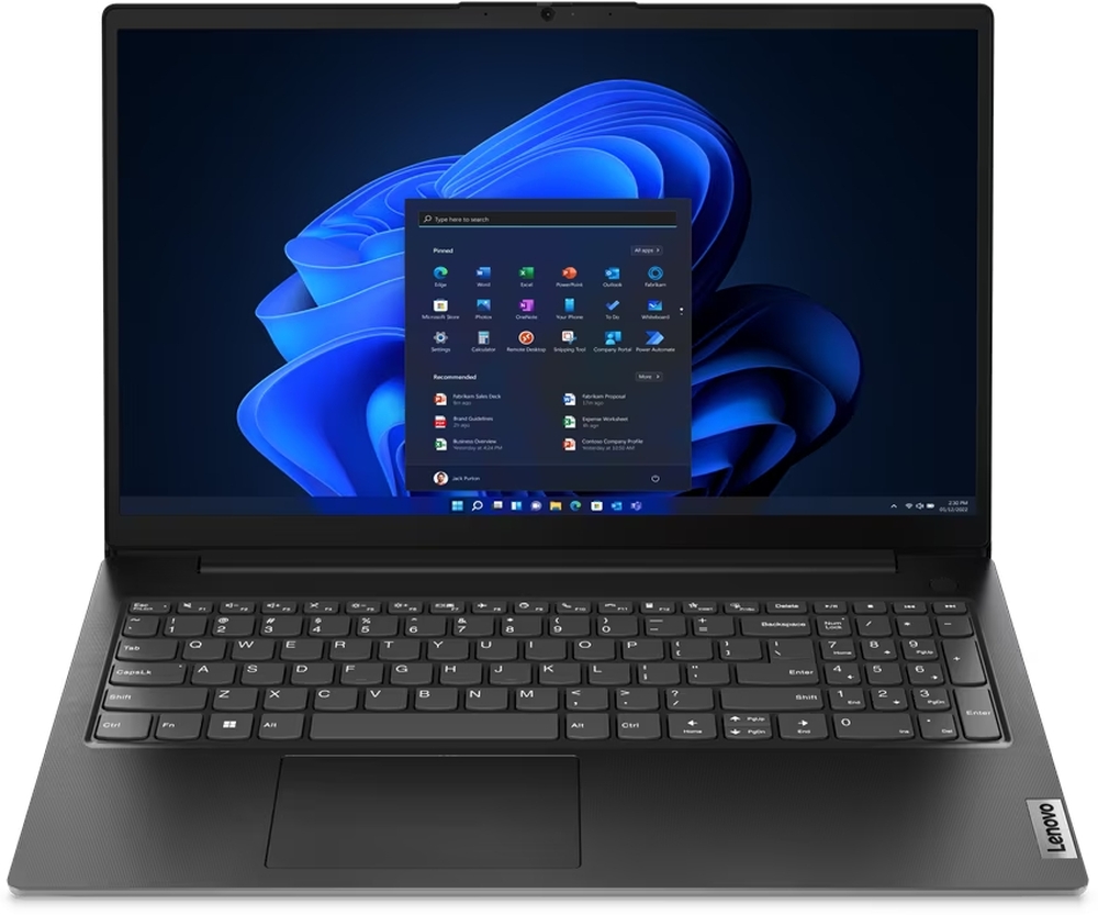 Laptop Lenovo 15.6'' V15 G4 AMN, FHD, Procesor AMD Ryzen™ 5 7520U (4M Cache, up to 4.3 GHz), 16GB LPDDR5, 512GB SSD, AMD Radeon 610M, Win 11 Pro, Business Black