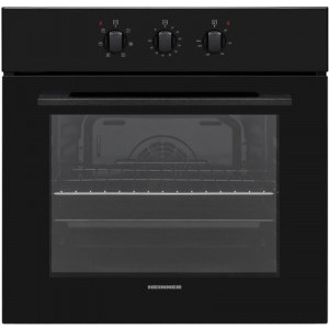 Heinner HBO-V656GC-BK, Electric, 65 L, 6 functii, Multifunctional, Grill, Ventilatie, Timer, Clasa A, Negru