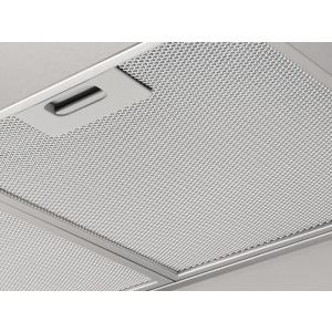 Zanussi semineu ZHC62462XA, Putere de absorbtie 420 m3/h, 60 cm, Inox