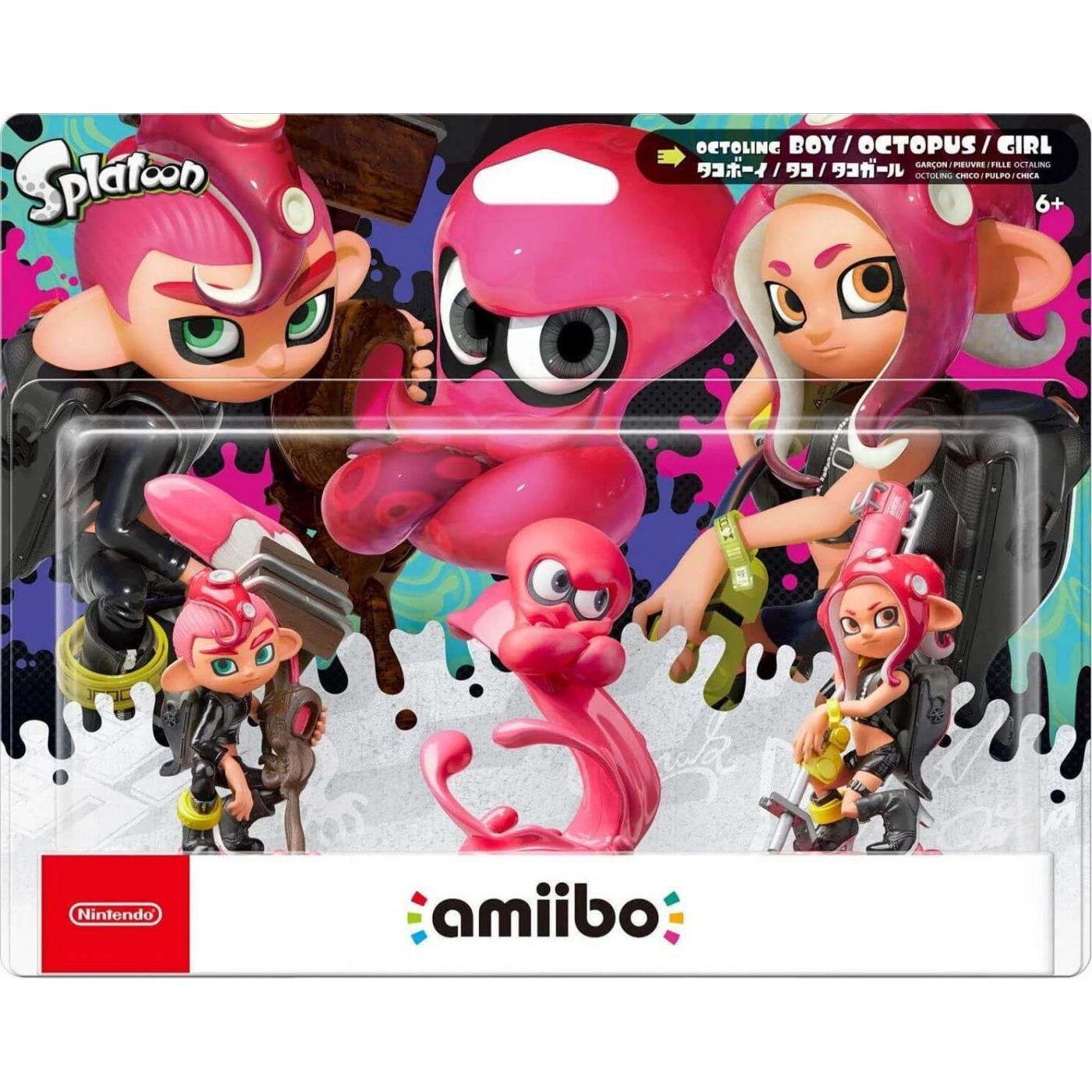 Nintendo AMIIBO OCTOLING 3-PACK (SPLATOON)