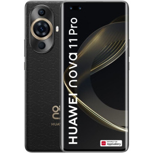 Smartphone Huawei Nova 11 Pro, 256GB, 8GB RAM, Single SIM, 4G, 4-Camere, Black