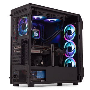 Gaming DRAGON Legendar Game Ready, AMD Ryzen 5 7600X 4.7GHz, 32GB DDR5, 2TB SSD, RX 7900 XT 20GB GDDR6, Iluminare RGB, Windows 11 Home preinstalat