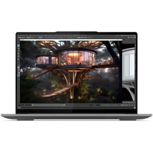 Lenovo 14.5'' Yoga Pro 7 14IMH9, 3K IPS 120Hz Touch, Procesor Intel® Core™ Ultra 9 185H (24M Cache, up to 5.10 GHz), 32GB DDR5X, 1TB SSD, GeForce RTX 4060 8GB, No OS, Luna Grey, 3Yr Onsite Premium Care