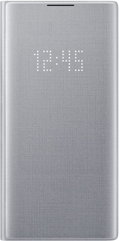 Samsung Husa de protectie tip Book LED View Silver pentru Galaxy Note 10 Plus