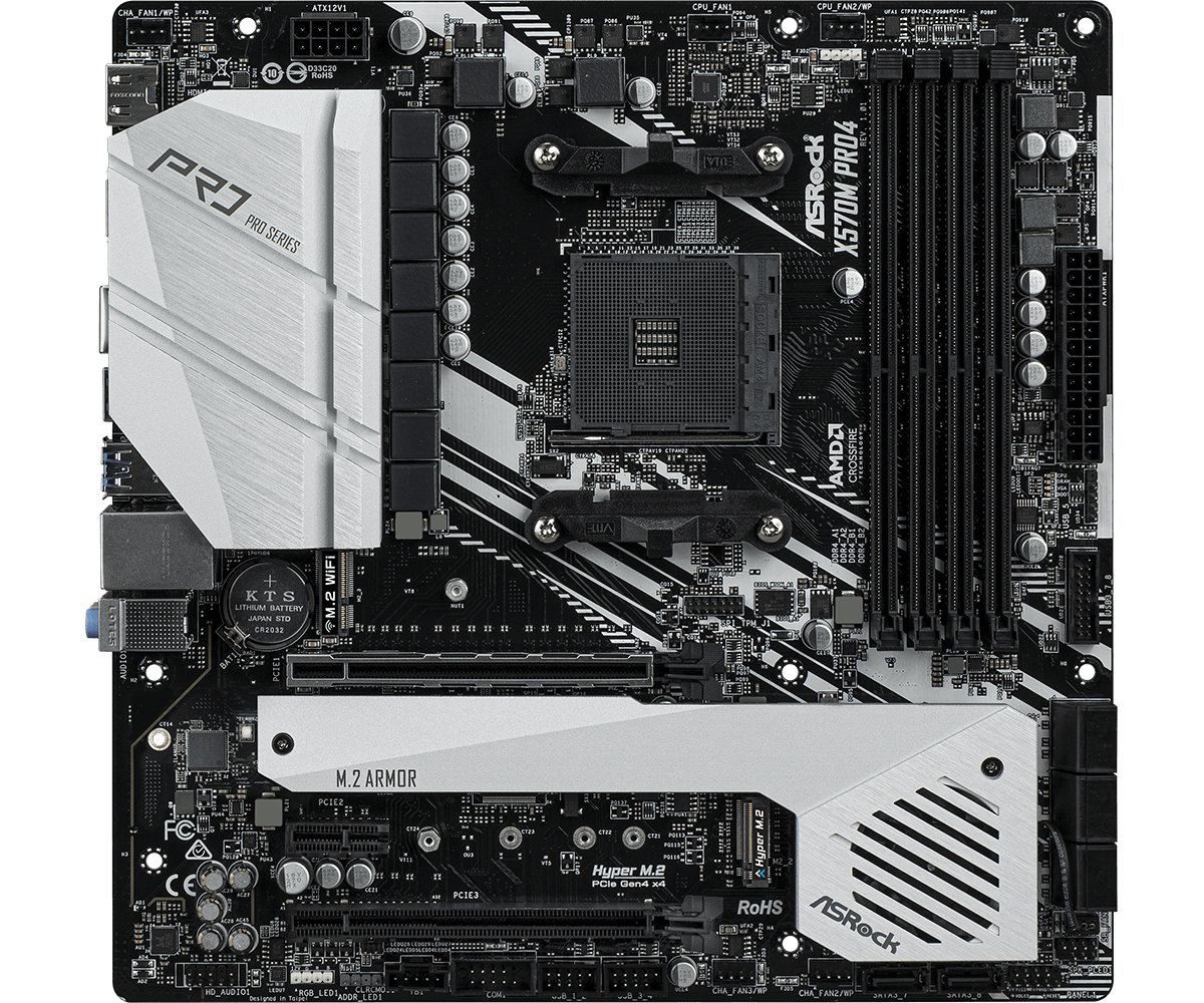 Placa de baza ASRock X570M PRO4