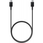 Cablu de date / adaptor Samsung USB-C Male la USB-C Male, 1 m, Black, amperaj maxim suportat 3A