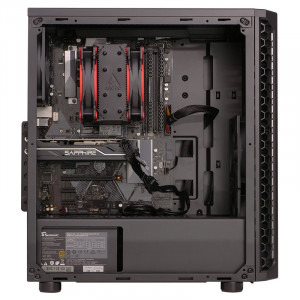 Workstation Pixel Paladin, AMD Ryzen 7 2700 3.2GHz, 16GB DDR4, 2TB HDD + 240GB SSD + 480GB SSD PCIE, RX 570 4GB GDDR5