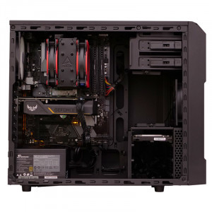 Workstation Video Gamma, AMD Ryzen 7 2700X 3.7GHz, 16GB DDR4, 2TB HDD + 480GB SSD + 1TB SSD PCIE, GTX 1660 6GB GDDR5