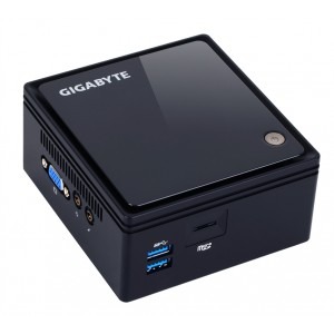 GIGABYTE BRIX, N3150 1.6GHz, DDR3 8GB max, HDD 2.5 inch, Wi-Fi, Bluetooth, HDMI, USB 3.0