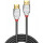 Cablu video LINDY Cromo, HDMI Male - HDMI Male, v2.0, 10m, gri-argintiu