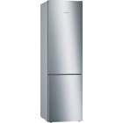 Combina frigorifica Bosch KGE39ALCA, 343 L, LowFrost, VitaFresh, Clasa C, 201 cm, Argintiu