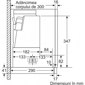 Bosch telescopica DFS067A51, Putere de absorbtie 728 m3/h, EcoSilence Drive, 4 trepte de putere, 60 cm, Inox