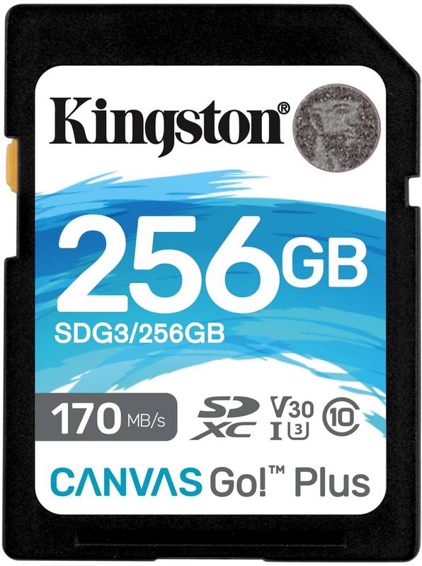 Card memorie Kingston SDXC Canvas GO Plus Clasa 10 UHS-I 256GB