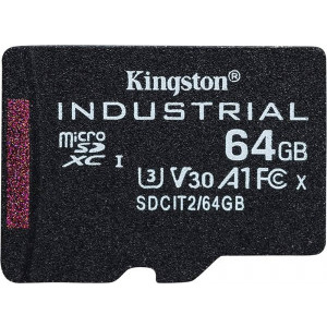 Kingston MicroSDXC Industrial Class 10 UHS-I 64GB