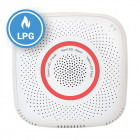 Senzor smart Shelly Senzor detector de gaz petrolier lichefiat, Wireless, Alarma 70 dB, Notificari aplicatie