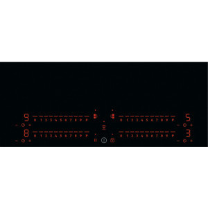 Electrolux EIP6446, Inductie, 4 zone de gatit, Touch control, Booster, Timer, Conectivitate hota, 60 cm, Negru