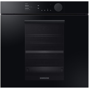Cuptor incorporabil Samsung NV75T8979RK/EF, Electric, 75 L, Autocurare pirolitica, Dual Cook, Dual Cook Steam, Grill, SmartThings, Clasa A+, Negru