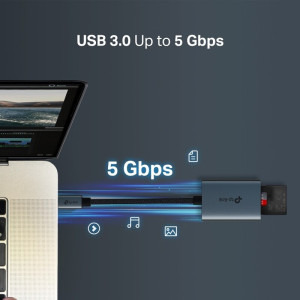 TP-LINK UA430C USB-C 3.0 la SD/microSD