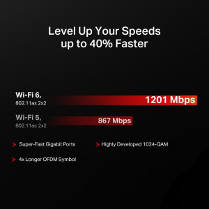 MERCUSYS Gigabit MR62X Dual-Band WiFi 6