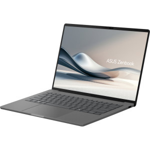 ASUS 14'' Zenbook A14 UX3407RA, WUXGA OLED, Procesor Qualcomm Snapdragon X Elite X1E-78-100, 16GB LPDDR5X, 1TB SSD, Qualcomm Adreno, Win 11 Pro, Iceland Grey