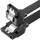 Cablu componente Ugreen SATA-III Female - SATA-III Female, 0.5 m, Conector 90 grade, Negru