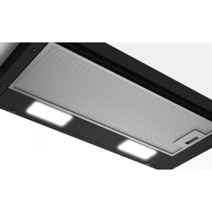 Arctic telescopica AHT6121B, Putere de absorbtie 260 m3/h, Control mecanic, Clasa D, 60 cm, Negru