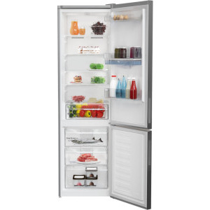 Arctic AK60406M40DS, 386 L, Clasa E, Garden Fresh, Safety Glass, Dispenser apa, 202 cm, Argintiu