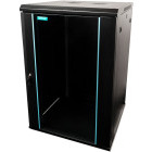 Spacer SPCN-18U-600-BK-03 18U, Stand alone, 600 x 600 mm, Glass door, Negru