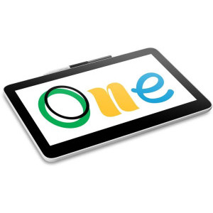 WACOM One 13 touch pen display, negru