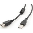 Cablu periferice Spacer SPC-USB-AMAF-6, Extensie USB tip A 2.0 Male la USB tip A 2.0 Female, 1.8 m, Negru