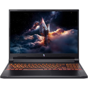 Laptop Acer Gaming 16 Nitro V 16 AI ANV16-42, WUXGA IPS 180Hz, Procesor AMD Ryzen™ 5 240 (16M Cache, up to 5.0 GHz), 16GB DDR5, 512GB SSD, GeForce RTX 5050 8GB, No OS, Shale Black