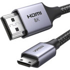 Cablu video Ugreen HD163 Mini HDMI Male - HDMI Male, 2 m, Negru