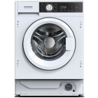 Masina de spalat rufe incorporabila Heinner HWM-BI814IVA+++, 8 kg, 1400 RPM, Clasa A, Inverter, Alb