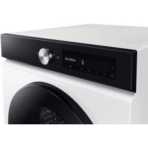 Samsung DV90DB7845GEU4 Bespoke AI, Pompa de caldura, 9 kg, Clasa A, Digital Inverter, Hygiene Care, OptimalDry, AI Dry+, AI Energy Mode, SmartThings, Iluminare interioara, Alb