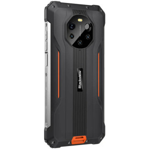Blackview BL8800 Pro, 5G, Camera termica FLIR Lepton, Ecran FHD+ 120Hz, 8GB RAM, 128GB flash, Dual SIM, Baterie 8380 mAh, Orange, Military Grade Rugged Phone