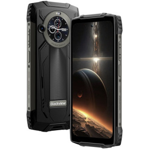 Blackview Rugged BV8200, 256GB, 12GB RAM, Dual SIM, 4G, Tri-Camera, Black