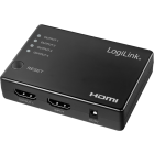 Adaptor Logilink HD0036 Splitter 4x HDMI Female, Negru