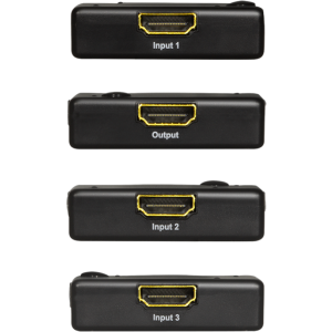 Logilink HD0041 Switch 3x HDMI Female, Negru