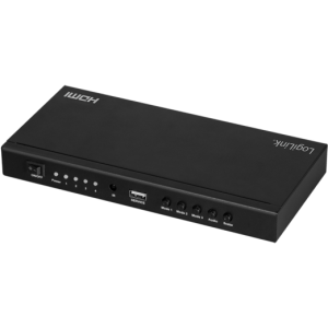 Logilink HD0053 Switch 4x HDMI Female, Negru