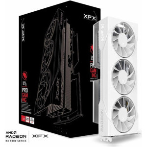 XFX Radeon RX 9060 XT Swift OC White Triple Fan Gaming Edition 16GB GDDR6 128-bit