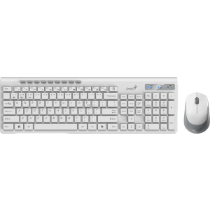 Kit periferice Genius SlimStar 8230 Bluetooth & Wireless White