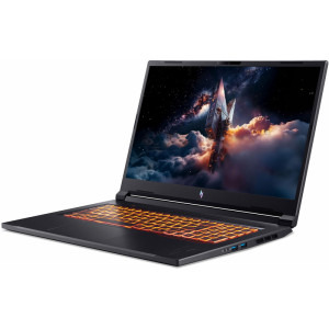 Acer Gaming 17.3'' Nitro V 17 AI ANV17-41, FHD IPS 144Hz, Procesor AMD Ryzen™ 7 260 (16M Cache, up to 5.10 GHz), 16GB DDR5, 512GB SSD, GeForce RTX 5060 8GB, No OS, Obsidian Black
