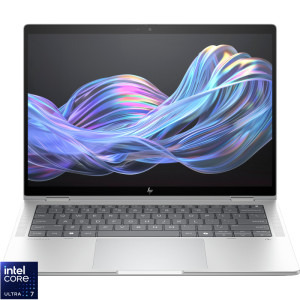 Laptop HP 14 EliteBook X Flip G1i 14, WUXGA IPS Touch, Procesor Intel® Core™ Ultra 7 258V (12M Cache, up to 4.80 GHz), 32GB LPDDR5X, 1TB SSD, Intel Arc 140V, 5G, Win 11 Pro, Glacier Silver