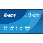 Monitor LED IIyama ProLite LH6575UHS-B2AG 64.5 inch UHD IPS 8 ms 60 Hz