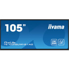 Monitor LED IIyama ProLite TE10518UWI-B1AG Touchscreen 104.6 inch UWUHD VA 6.5 ms 60 Hz USB-C