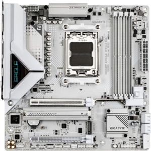 Placa de baza GIGABYTE B850M EAGLE WF6E ICE