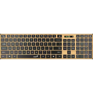 Tastatura Genius SlimStar 7250BT Wireless & Bluetooth Wood