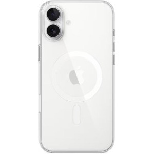 Apple Protectie pentru spate, material PC, cu MagSafe pentru iPhone 16 Plus, culoarea Transparent